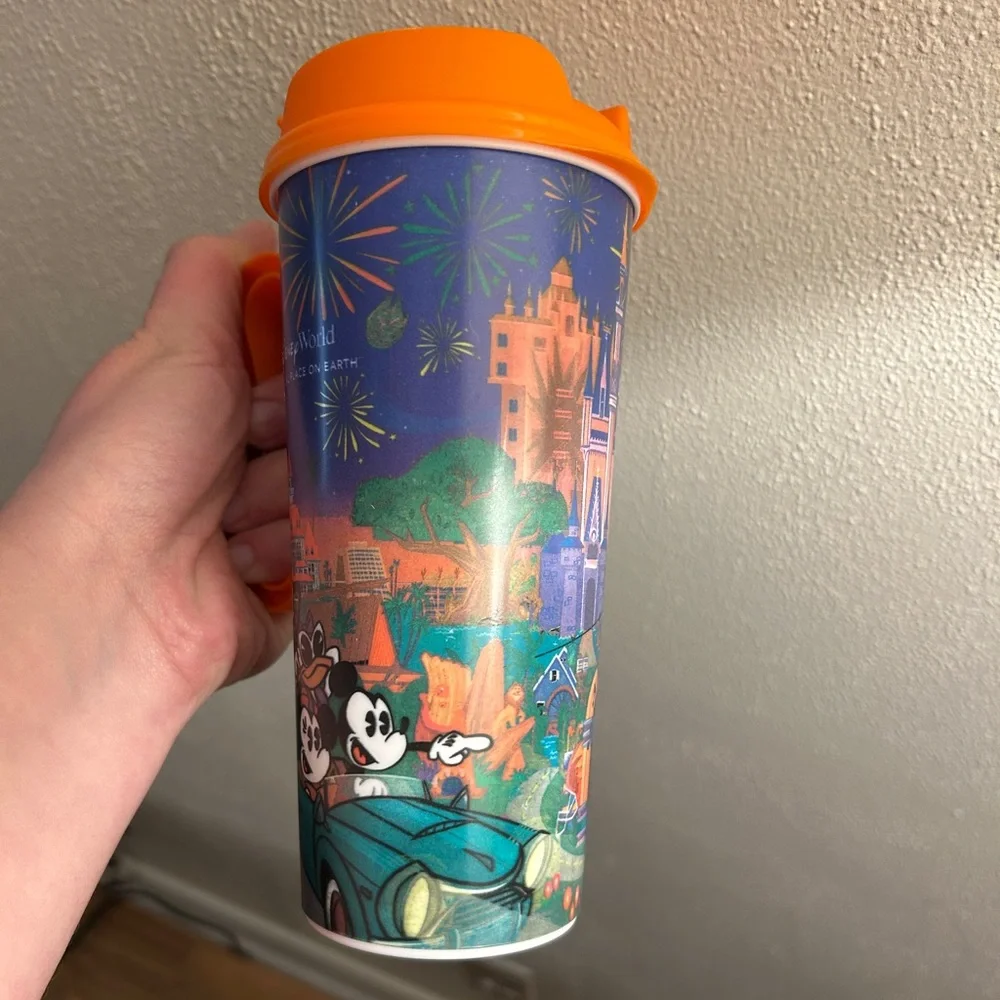 2024 Walt Disney World Resort Reusable Refillable Mug Mickey & Friends